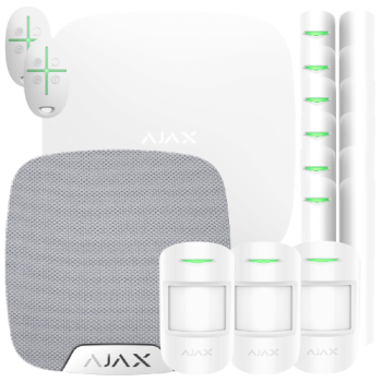 Ajax Hub 2 weiß Funk-Alarmanlage