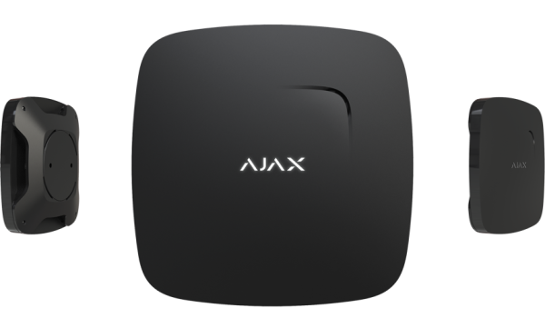 Ajax FireProtect Plus schwarz Funk Rauch- CO- Wärmemelder mit Sirene