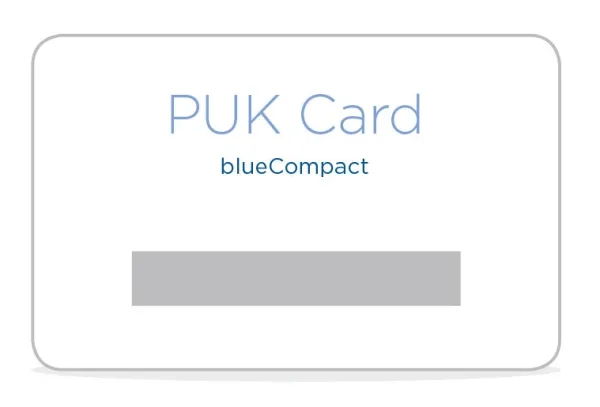 Winkhaus BlueCompact PUK-Karte